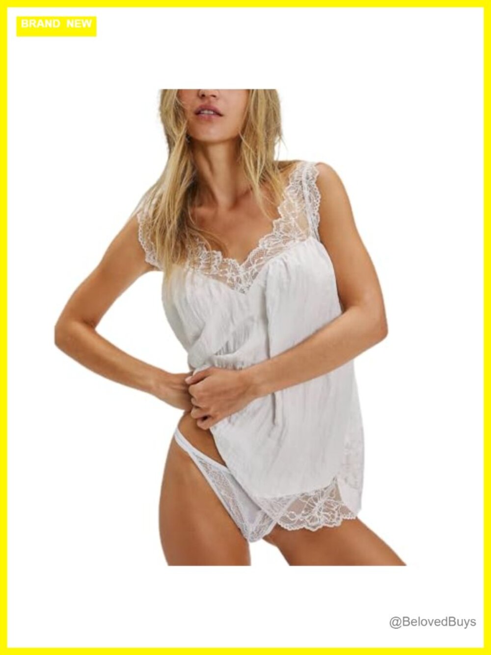 Y2K Lace Patchwork Cami Top Sleeveless Loose Fit Tunic Tank Top Summer Backless